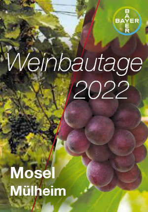 Deckblatt Weinbautage 2022 Mosel Mülheim