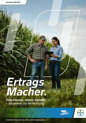 Deckblatt Maissaatgut Broschüre 2026/2027 NORD-WEST