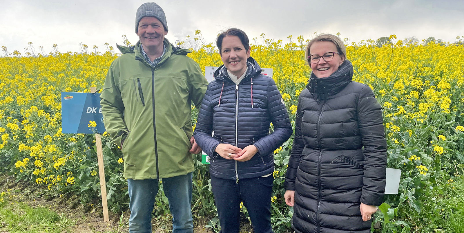 Landwirtschaftsministerin Silke Gorißen auf dem Damianshof