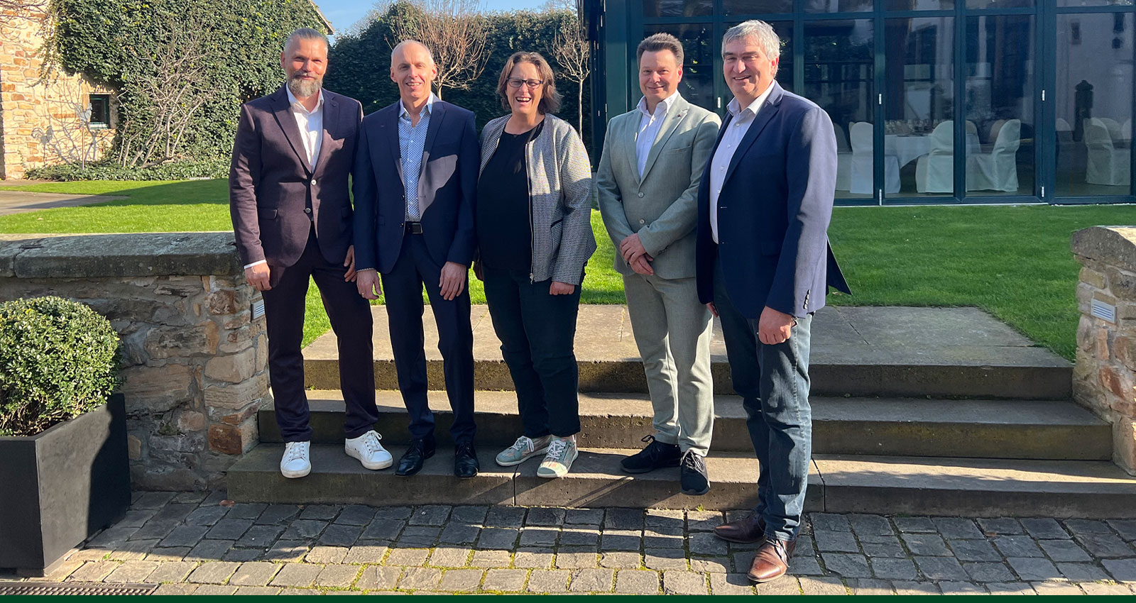 Heinz Breuer und Team in Deidesheim