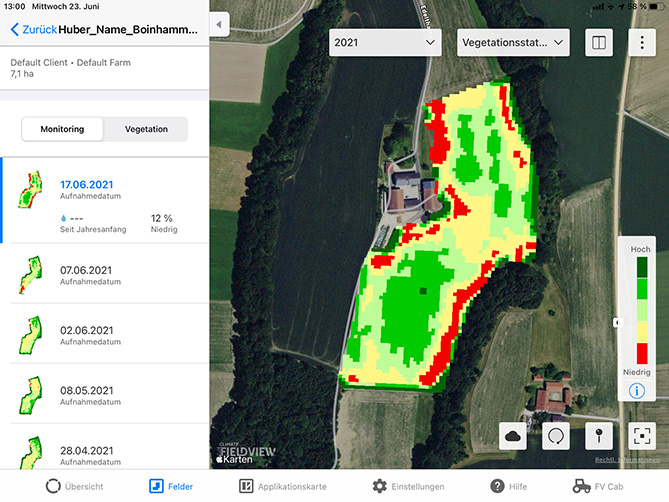 FieldView Übersicht