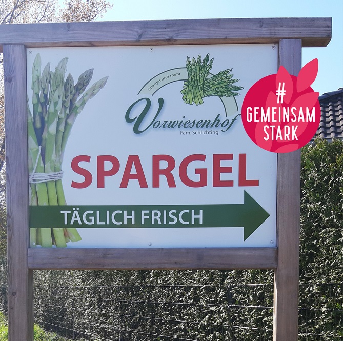 GemeinsamStark Vorwiesenhof Spargel