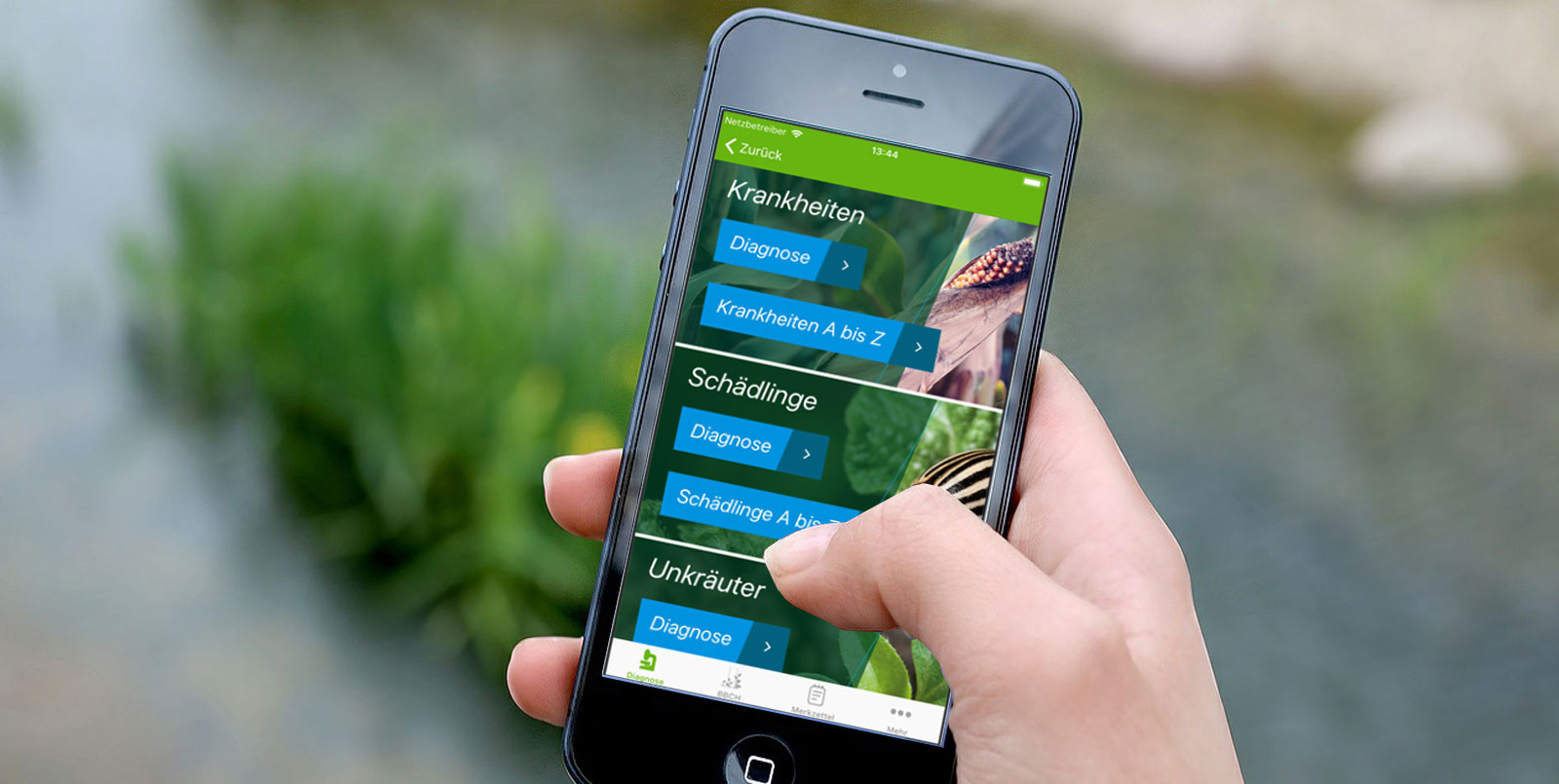 Bestimmer-App von Bayer