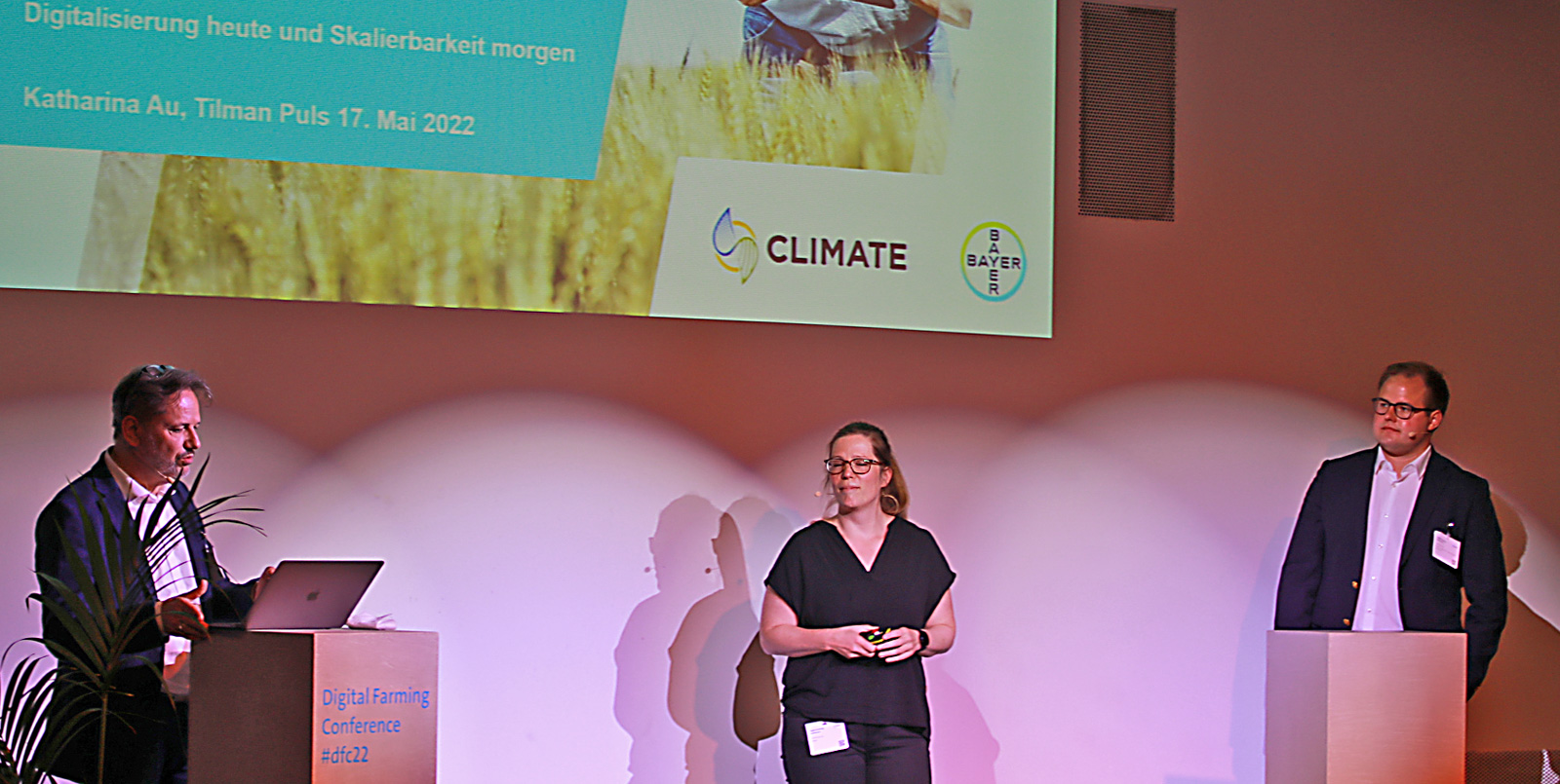 Digital Farming Conference #dfc22 mit Katharina Au und Tilman Puls, 17. Mai 2022